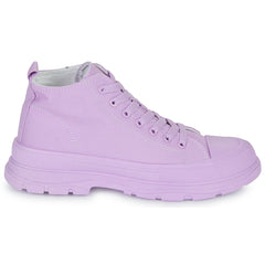 Sneakers alte donne Moony Mood  HIGHER  Viola 