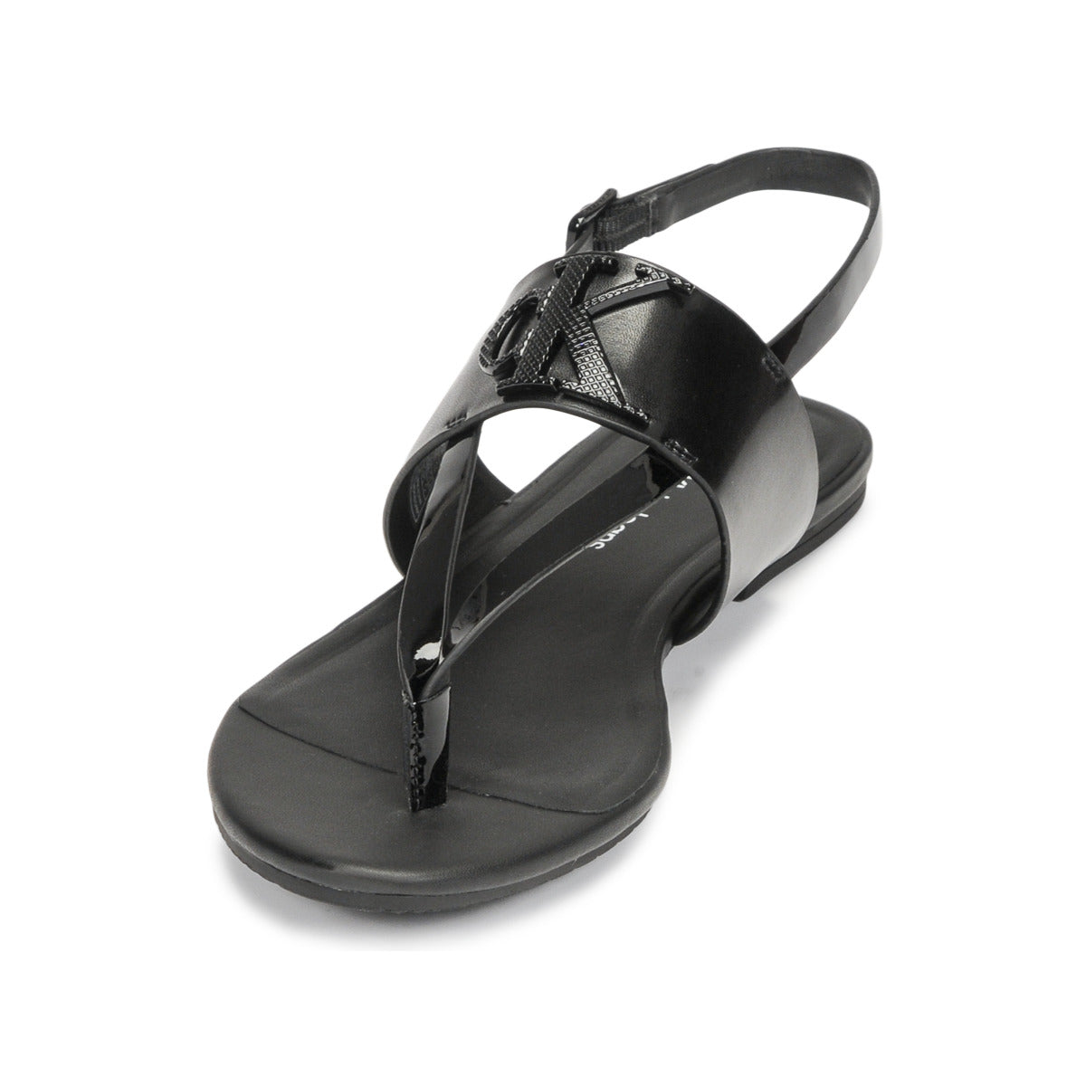 Sandali donne Calvin Klein Jeans  FLAT SANDAL TOEPOST HW  Nero 