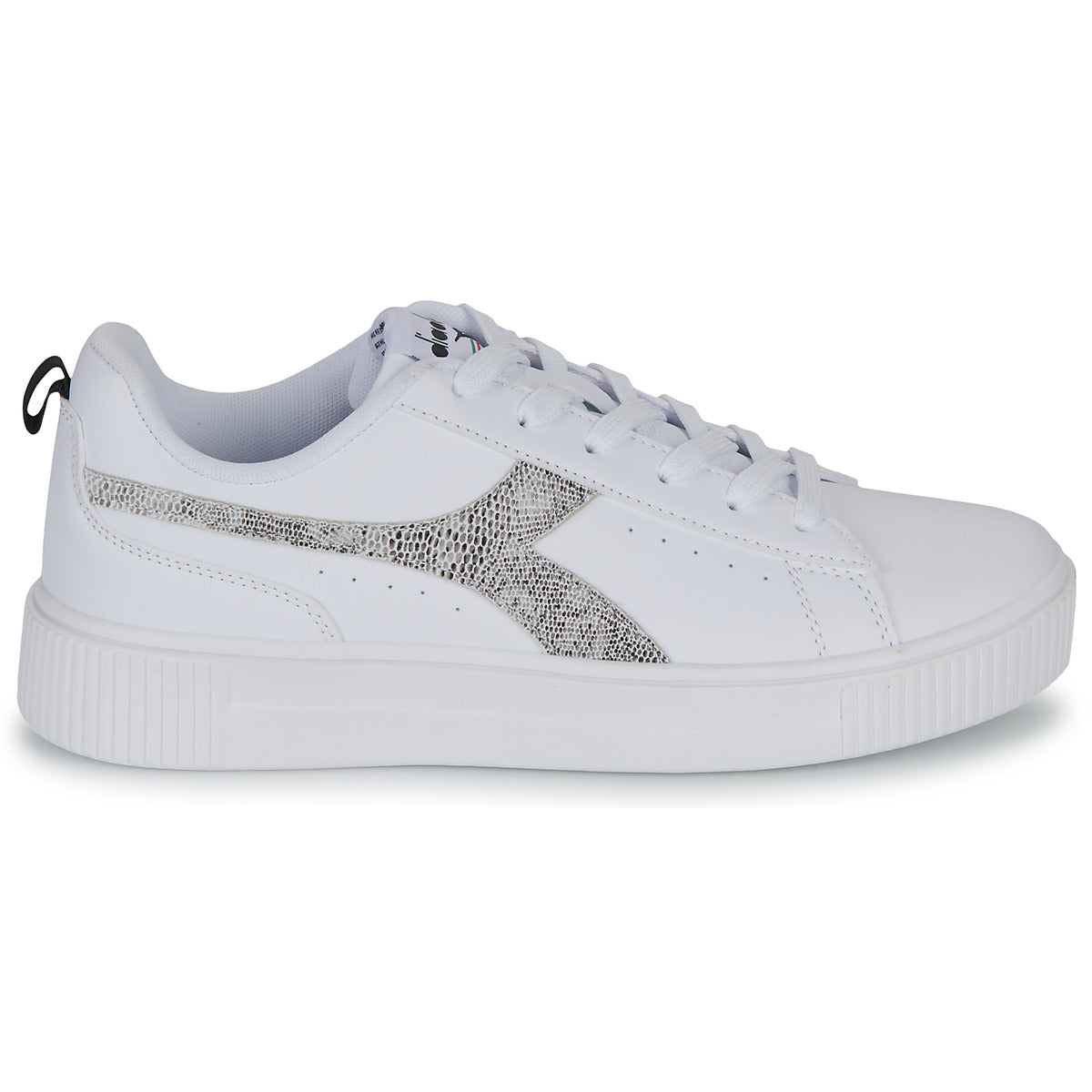 Sneakers basse donne Diadora  AMBER ANIMALIER  Bianco 