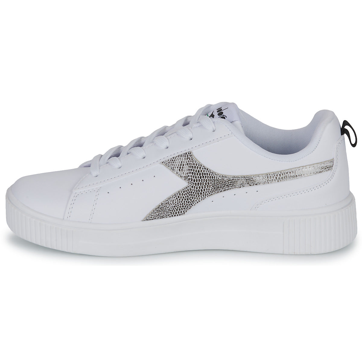 Sneakers basse donne Diadora  AMBER ANIMALIER  Bianco 