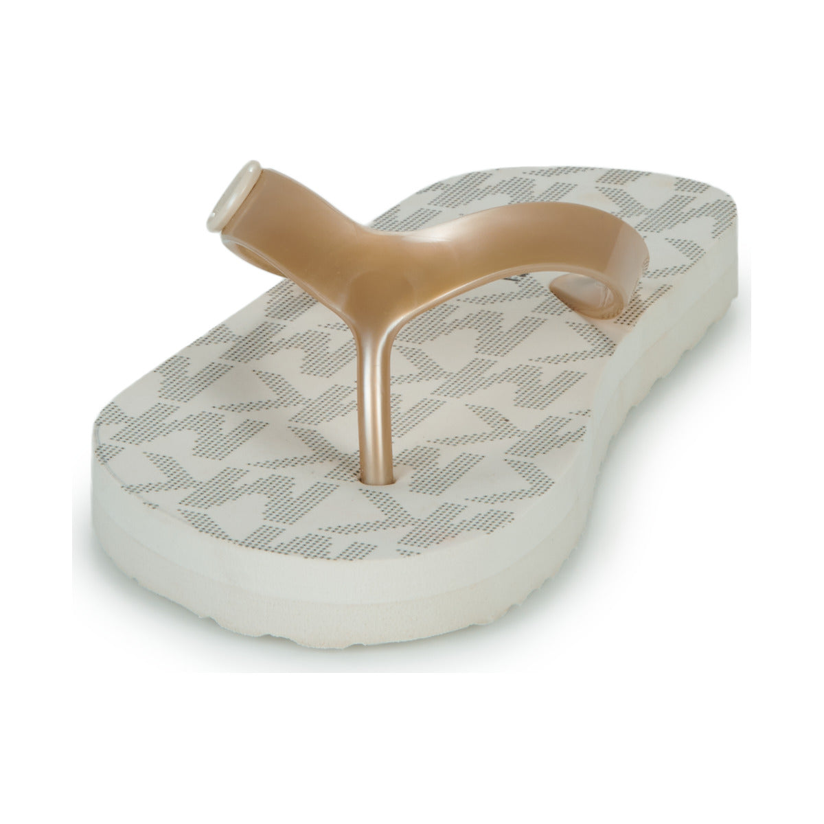 Infradito bambini ragazza MICHAEL Michael Kors  ENDINE STRIPE  Beige 