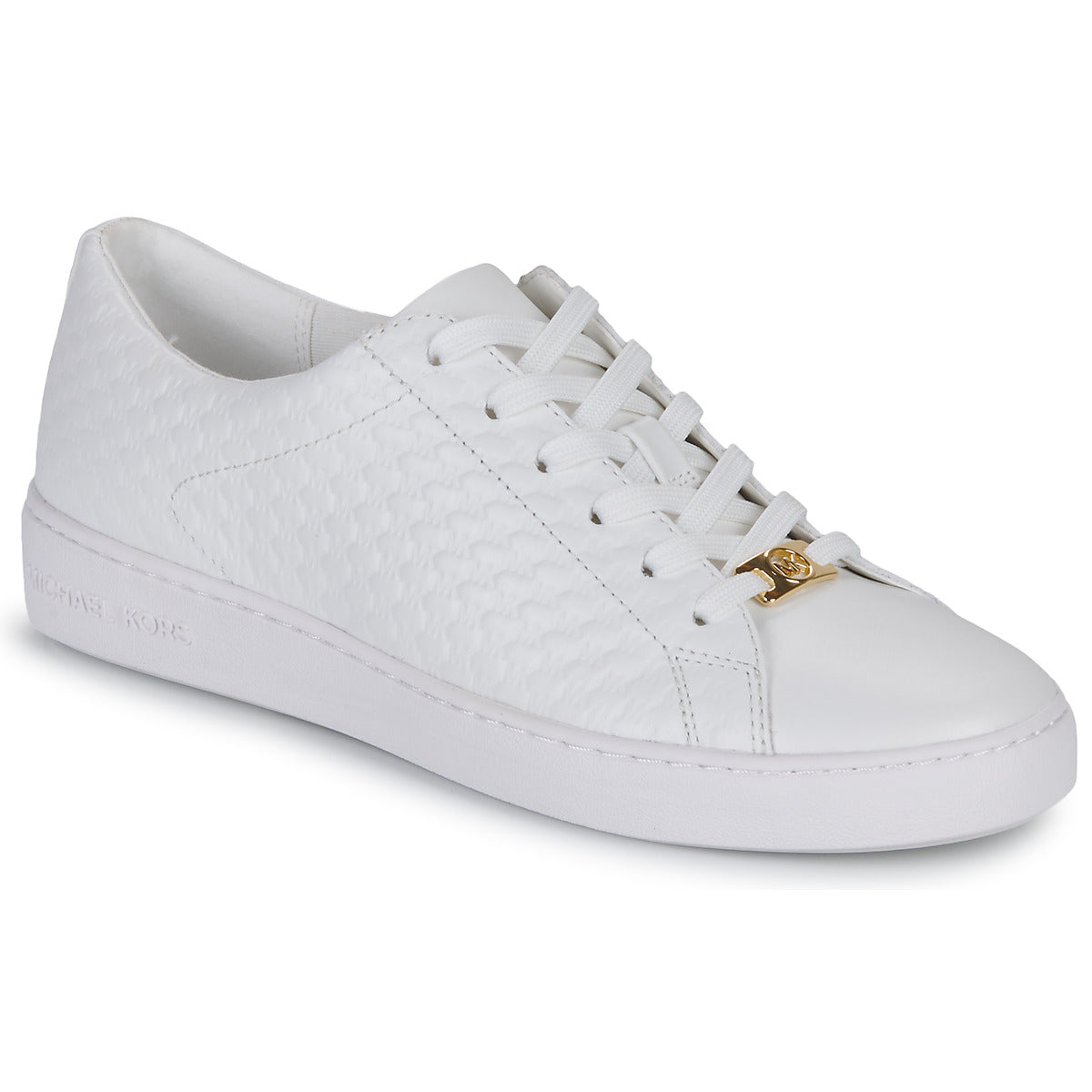 Sneakers basse donne MICHAEL Michael Kors  KEATON LACE UP  Bianco 