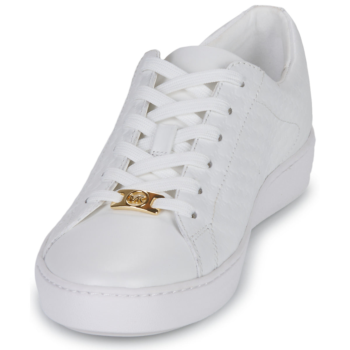 Sneakers basse donne MICHAEL Michael Kors  KEATON LACE UP  Bianco 