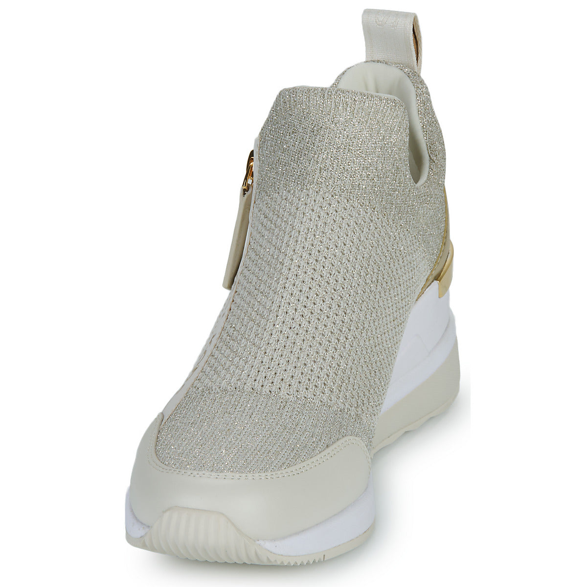 Sneakers basse donne MICHAEL Michael Kors  WILLIS WEDGE TRAINER  Bianco 