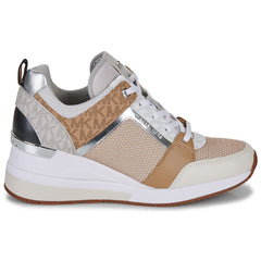 Sneakers basse donne MICHAEL Michael Kors  GEORGIE TRAINER  Beige 