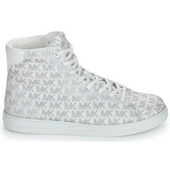 Sneakers alte uomini MICHAEL Michael Kors  KEATING HIGH TOP  Bianco 