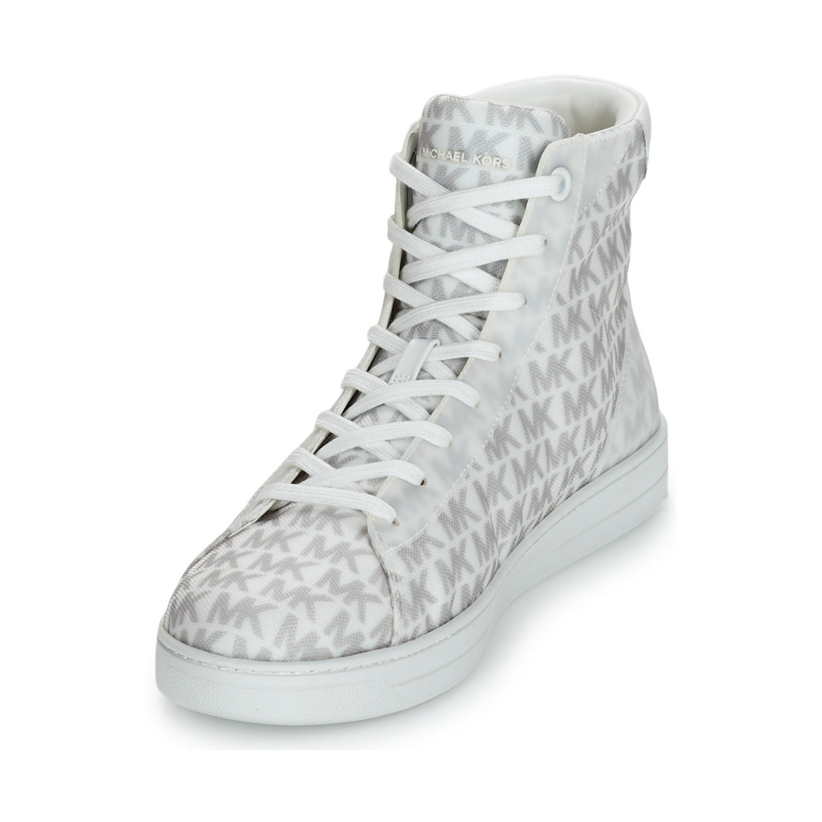 Sneakers alte uomini MICHAEL Michael Kors  KEATING HIGH TOP  Bianco 