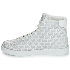 Sneakers alte uomini MICHAEL Michael Kors  KEATING HIGH TOP  Bianco 