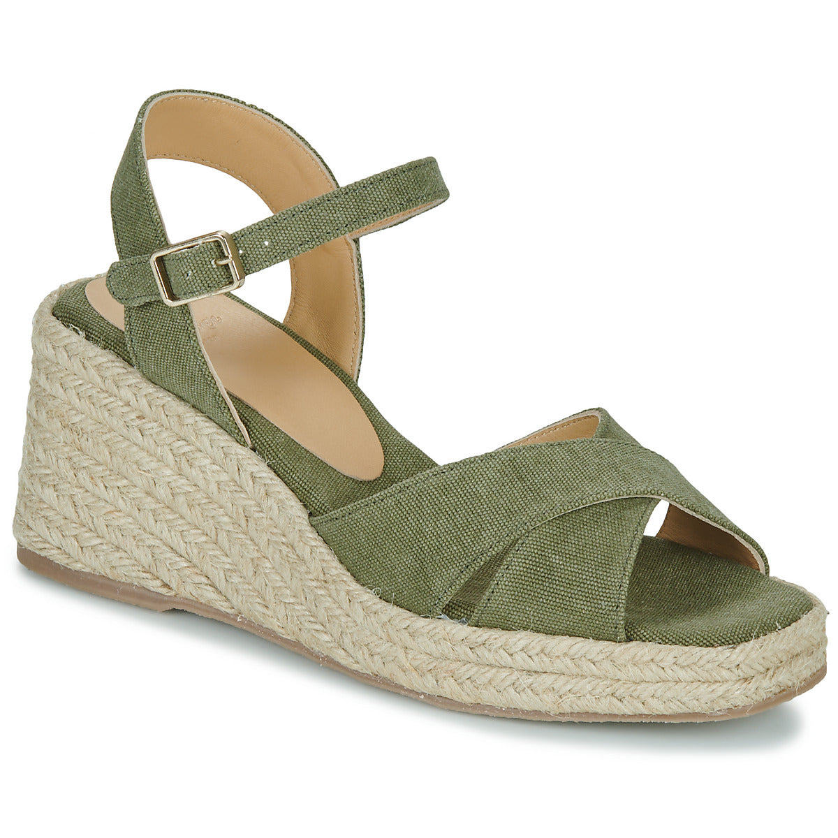 Scarpe Espadrillas donne Castaner  THEA  Kaki 