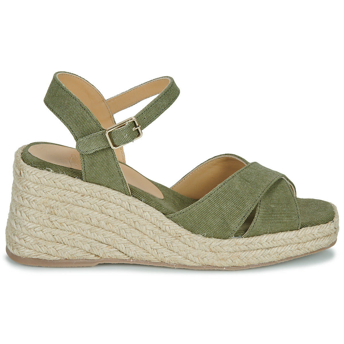 Scarpe Espadrillas donne Castaner  THEA  Kaki 