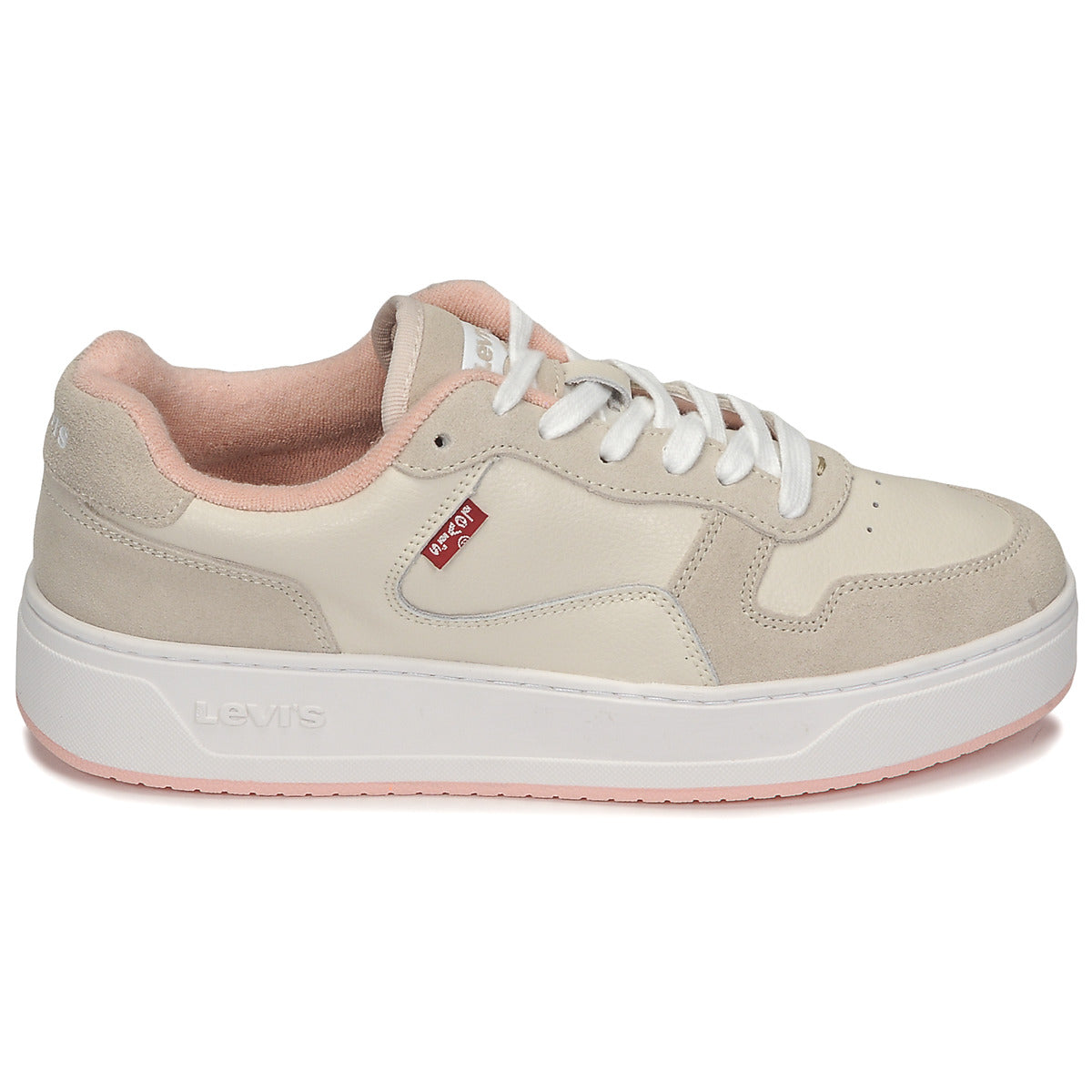 Sneakers basse donne Levis  GLIDE S  Beige 