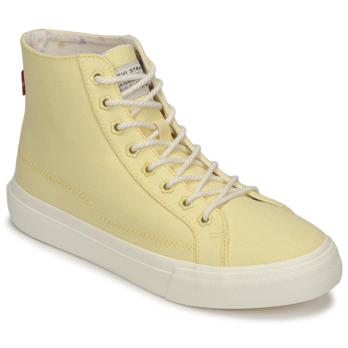 Sneakers alte donne Levis  DECON MID S  Giallo 