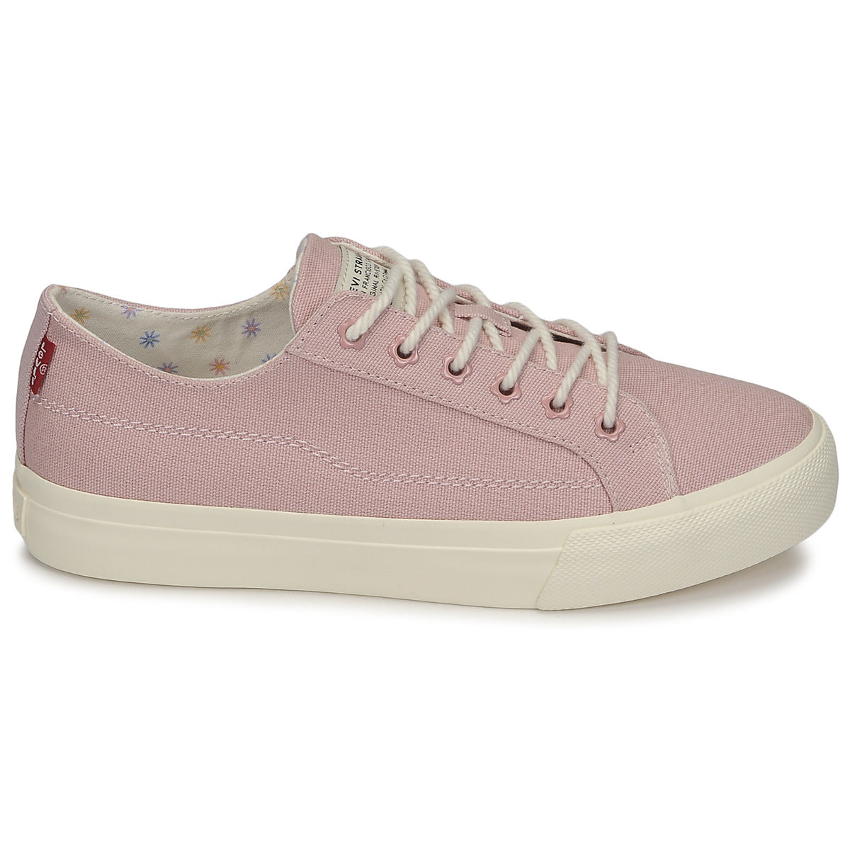 Sneakers basse donne Levis  DECON LACE S  Rosa 