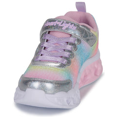 Scarpe bambini ragazza Skechers  FLUTTER HEART LIGHTS  Multicolore 