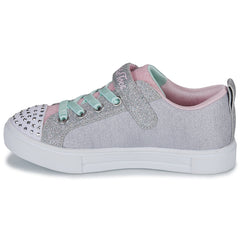 Scarpe bambini ragazza Skechers  TWINKLE SPARKS  Argento 