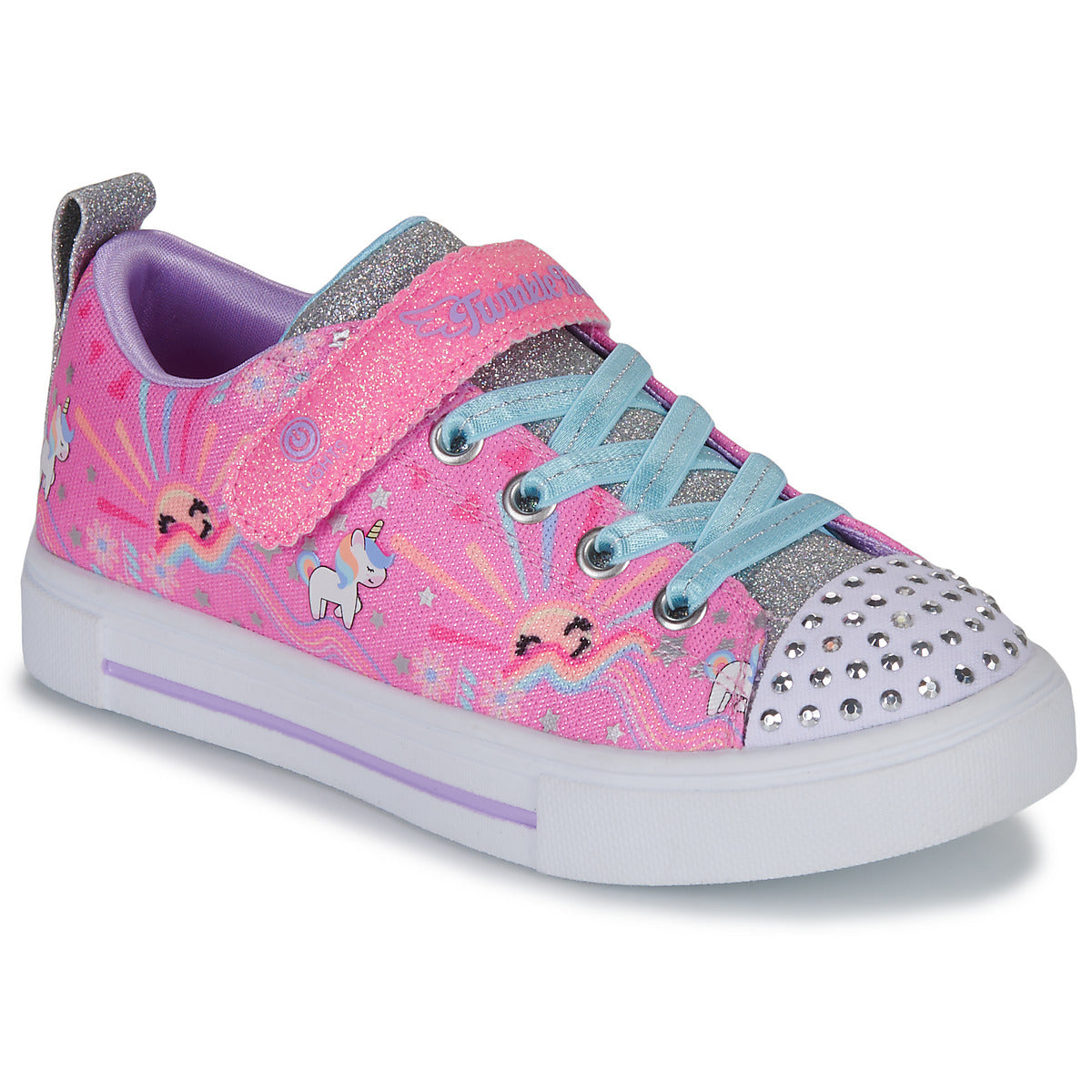 Scarpe bambini ragazza Skechers  TWINKLE SPARKS  Rosa 