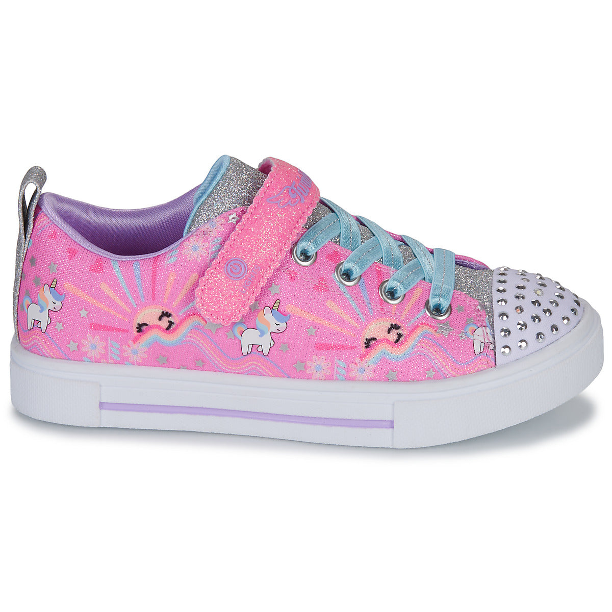 Scarpe bambini ragazza Skechers  TWINKLE SPARKS  Rosa 