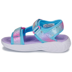 Sandali bambini ragazza Skechers  UNICORN DREAMS SANDAL  Blu 