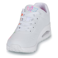 Sneakers basse donne Skechers  UNO  Bianco 