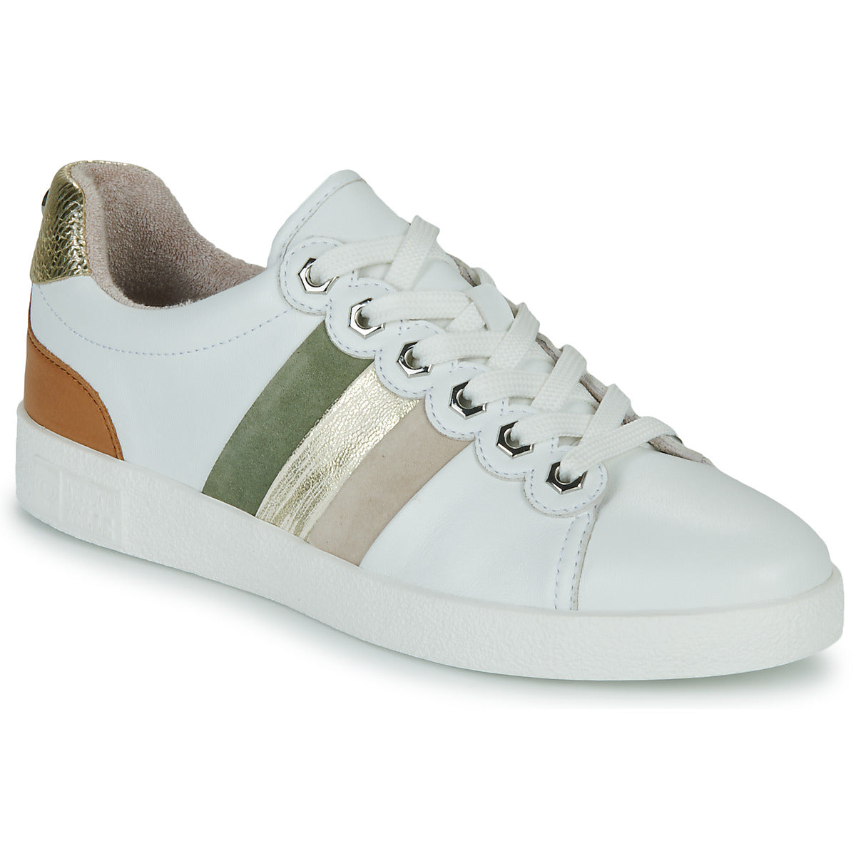 Sneakers basse donne Mam'Zelle  BOMBA  Bianco 