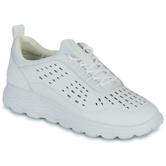 Sneakers basse donne Geox  D SPHERICA  Bianco 