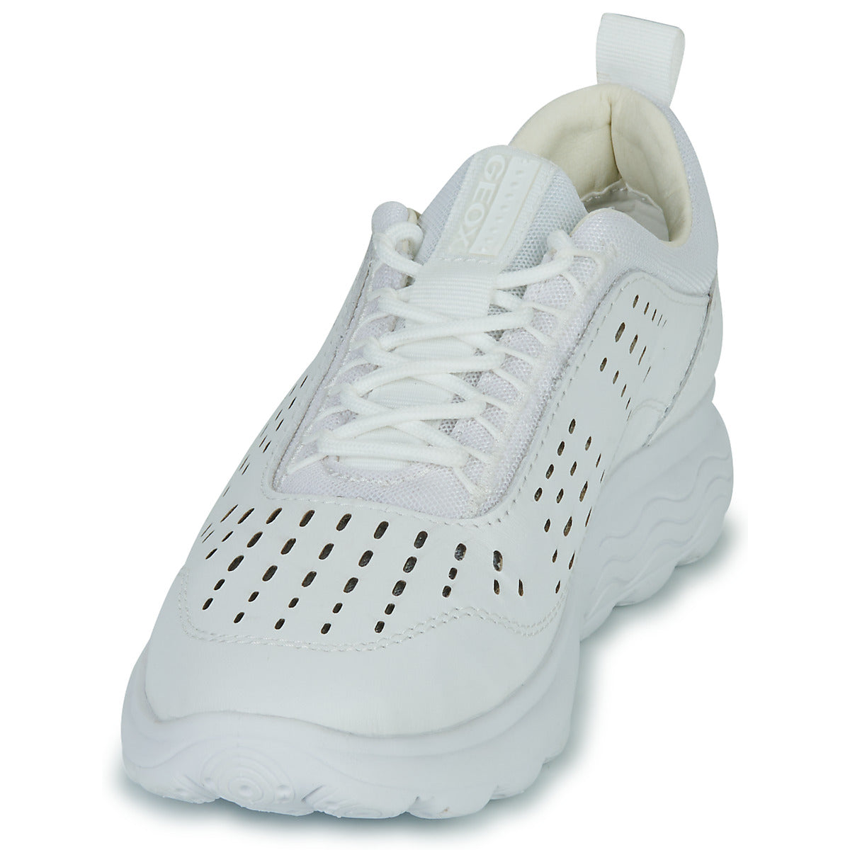 Sneakers basse donne Geox  D SPHERICA  Bianco 