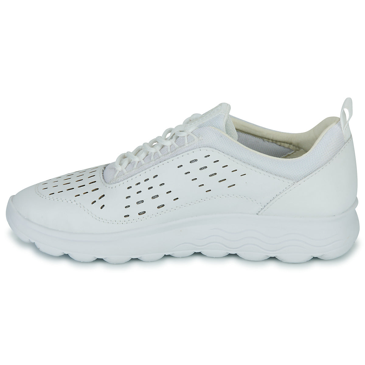 Sneakers basse donne Geox  D SPHERICA  Bianco 