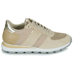 Sneakers basse donne Geox  D SPHERICA VSERIES  Beige 