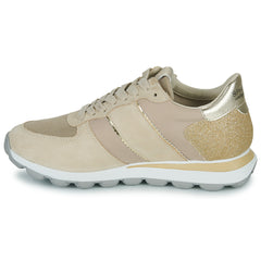 Sneakers basse donne Geox  D SPHERICA VSERIES  Beige 