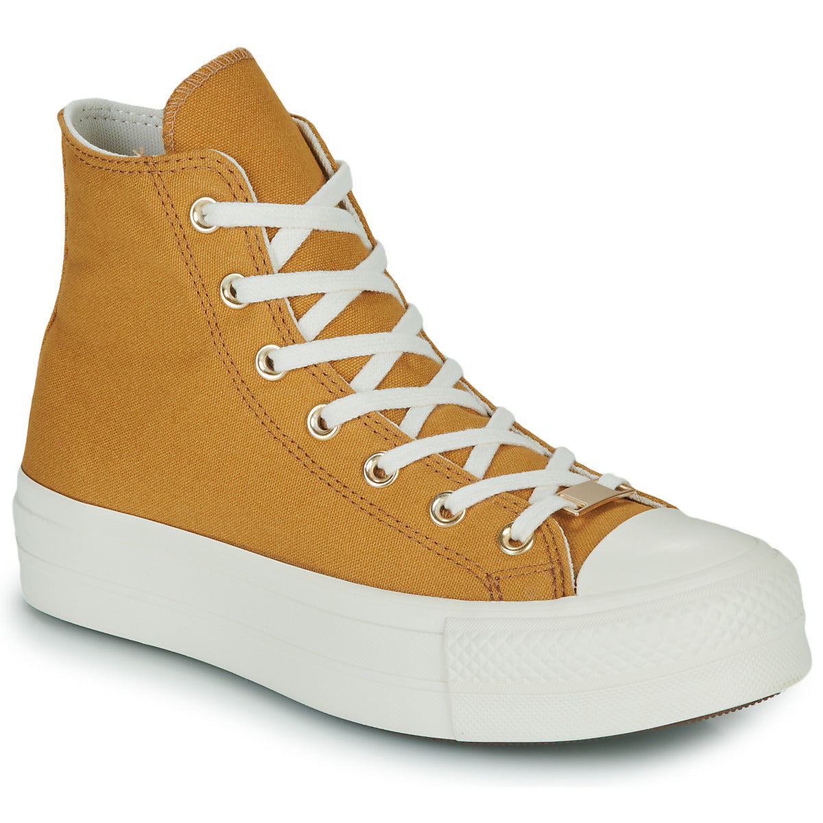 Sneakers alte donne Converse  CHUCK TAYLOR ALL STAR LIFT HI  Giallo 