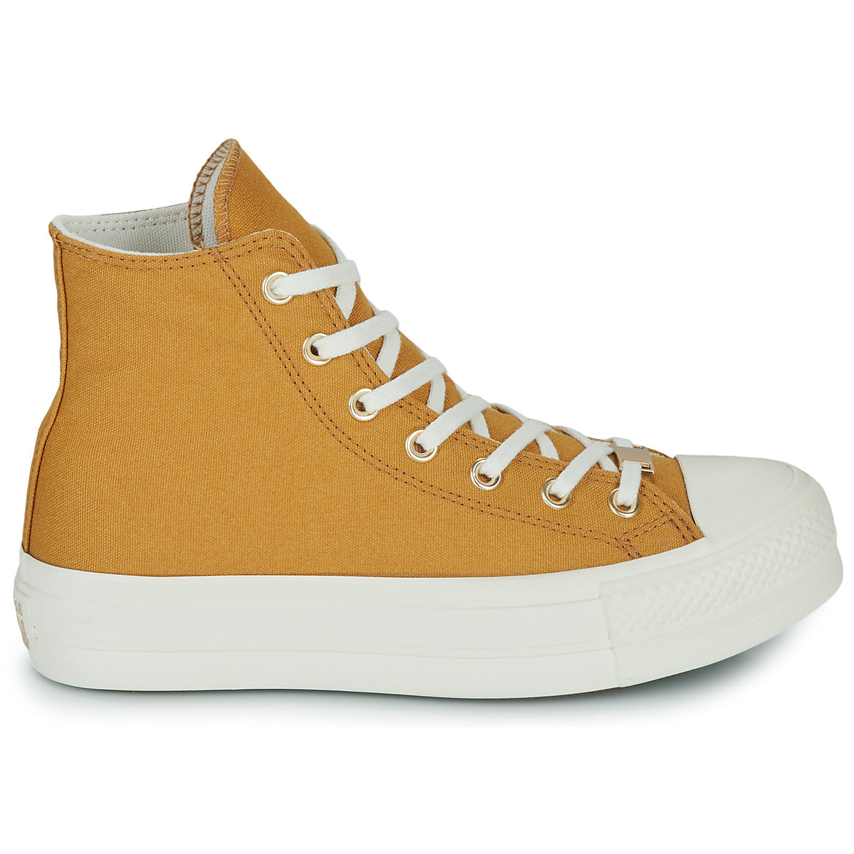 Sneakers alte donne Converse  CHUCK TAYLOR ALL STAR LIFT HI  Giallo 