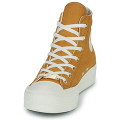 Sneakers alte donne Converse  CHUCK TAYLOR ALL STAR LIFT HI  Giallo 