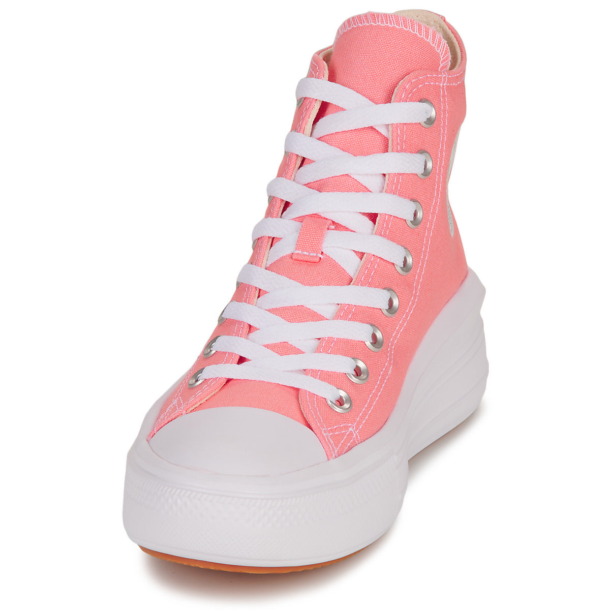 Sneakers alte donne Converse  CHUCK TAYLOR ALL STAR MOVE PLATFORM SEASONAL COLOR-LAWN FLAMINGO  Rosa 