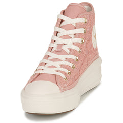 Sneakers alte donne Converse  CHUCK TAYLOR ALL STAR MOVE-FESTIVAL  DAISY CORD  Rosa 