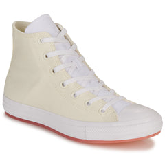 Sneakers alte donne Converse  CHUCK TAYLOR ALL STAR MARBLED-EGRET/CHEEKY CORAL/LAWN FLAMINGO  Bianco 