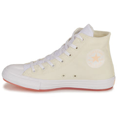 Sneakers alte donne Converse  CHUCK TAYLOR ALL STAR MARBLED-EGRET/CHEEKY CORAL/LAWN FLAMINGO  Bianco 