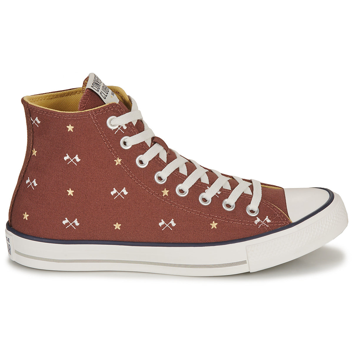 Sneakers alte uomini Converse  CHUCK TAYLOR ALL STAR-CONVERSE CLUBHOUSE  Marrone 