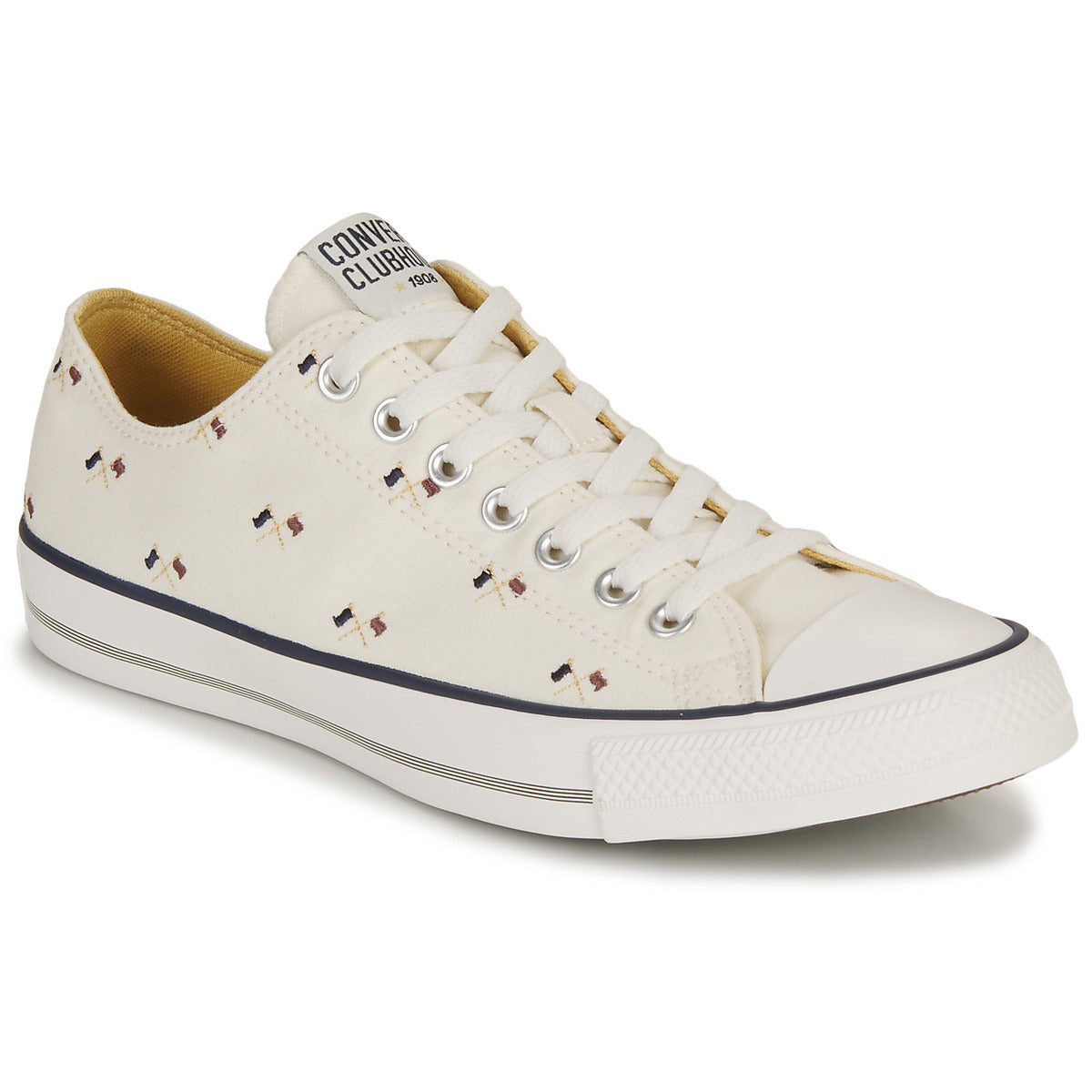 Sneakers uomini Converse  CHUCK TAYLOR ALL STAR-CONVERSE CLUBHOUSE  Bianco 