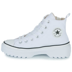 Scarpe bambini ragazza Converse  CHUCK TAYLOR ALL STAR LUGGED LIFT PLATFORM CANVAS HI  Bianco 