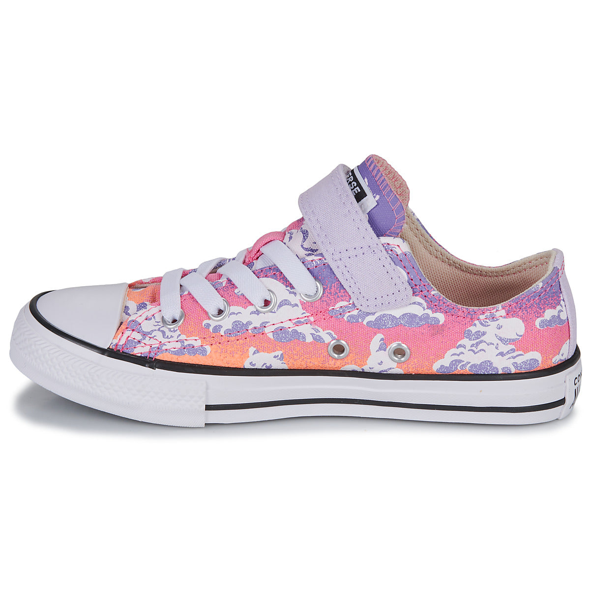 Scarpe bambini ragazza Converse  CHUCK TAYLOR ALL STAR 1V EASY-ON CLOUD GAZER OX  Multicolore 