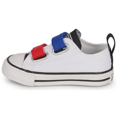 Scarpe bambini ragazzo Converse  INFANT CONVERSE CHUCK TAYLOR ALL STAR 2V EASY-ON SUMMER TWILL LO  Bianco 