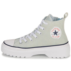 Scarpe bambini ragazza Converse  KIDS' CONVERSE CHUCK TAYLOR ALL STAR LUGGED LIFT PLATFORM RETRO  Grigio 