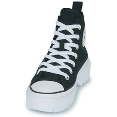 Scarpe bambini ragazza Converse  CHUCK TAYLOR ALL STAR LUGGED LIFT PLATFORM CANVAS HI  Nero 