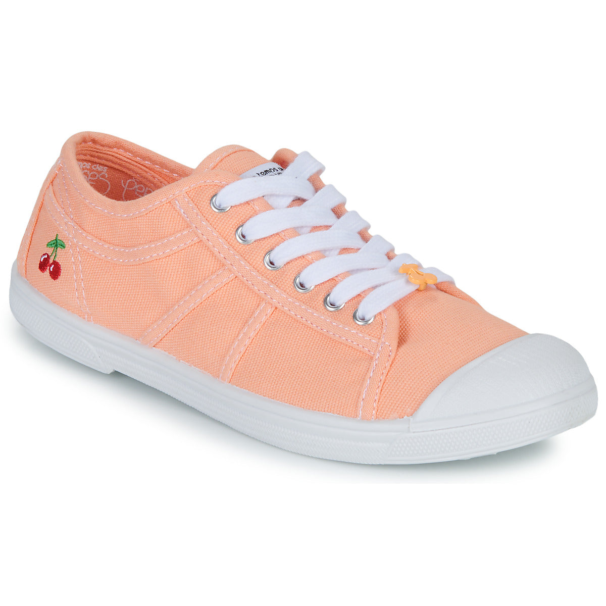 Sneakers basse donne Le Temps des Cerises  BASIC 02  Arancio 