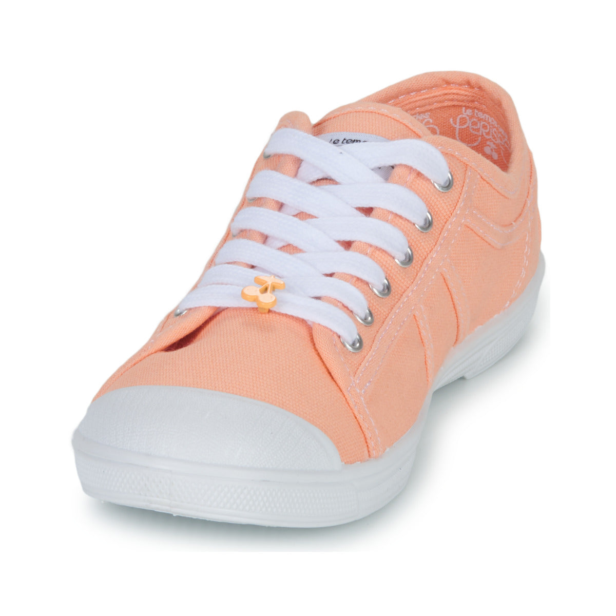 Sneakers basse donne Le Temps des Cerises  BASIC 02  Arancio 