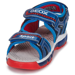 Sandali bambini ragazzo Geox  J SANDAL ANDROID BOY  Blu 