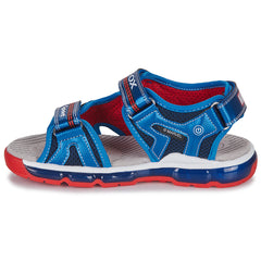 Sandali bambini ragazzo Geox  J SANDAL ANDROID BOY  Blu 