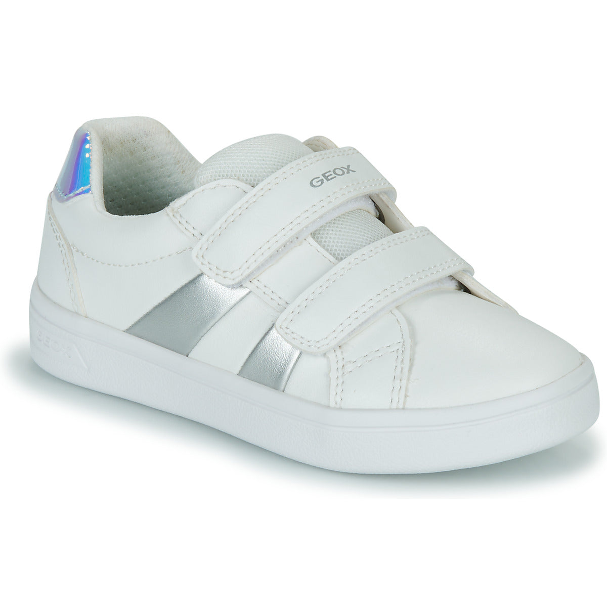 Scarpe bambini ragazza Geox  J DJROCK GIRL A  Bianco 