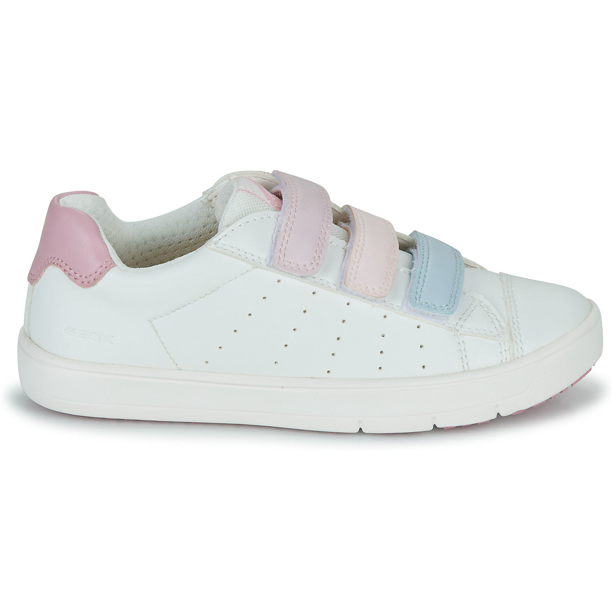 Scarpe bambini ragazza Geox  J SILENEX GIRL B  Bianco 