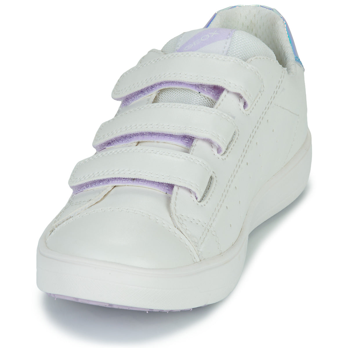 Scarpe bambini ragazza Geox  J SILENEX GIRL B  Bianco 